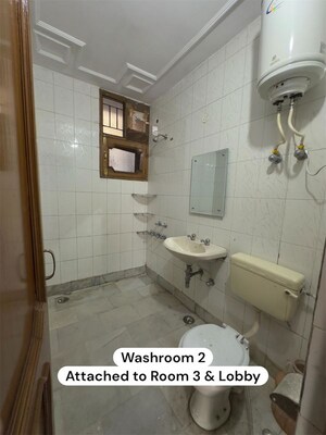 Bathroom in 3 BHK Builder Floor at Sector 50 – for Rent