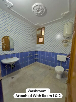 Bathroom in 3 BHK Builder Floor at Sector 50 – for Rent