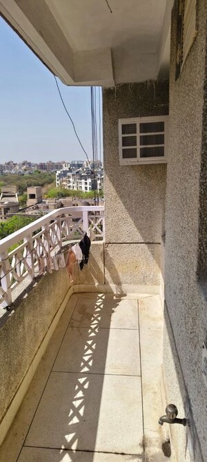 Balcony in 3 BHK Apartment at Sector 7 Dwarka – for Rent