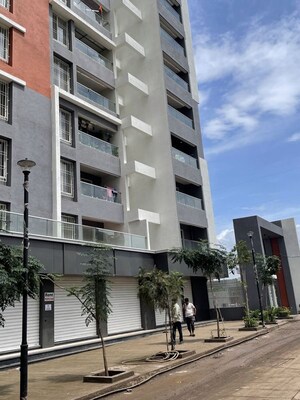  Shop – Exterior View View at Shriram Nysa, Dhanori - for Rent