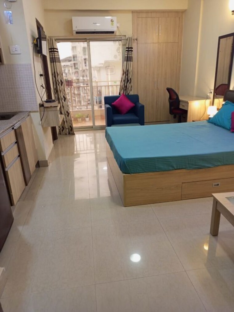 Kitchen, supertech-ecociti Studio 420 Sq.Ft. Apartment In Sector 137 Noida 10559941