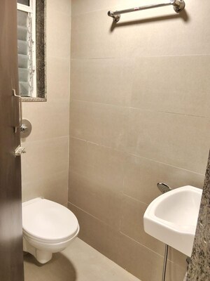 Bathroom in 1 BHK Apartment at Godrej Nest Kandivali, Kandivali East – for Rent