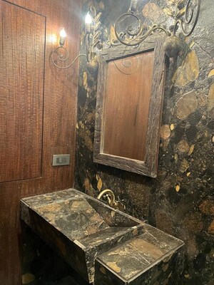 Living Room in 3 BHK Apartment at Connaught Mansion, Colaba – for Rent