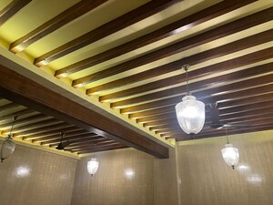 Staircase in 3 BHK Apartment at Connaught Mansion, Colaba – for Rent