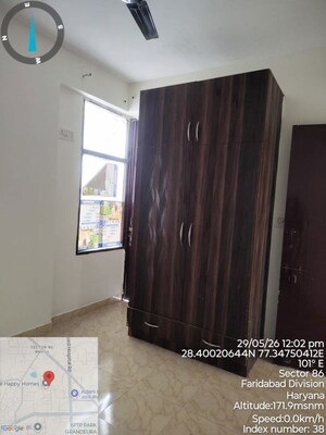 Bedroom in 3 BHK Apartment at Adore Samriddhi, Sector 89 – for Rent