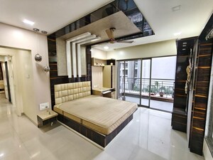 Living Room in 3 BHK Apartment at Bramhacorp F Residences, Kalyani Nagar – for Rent