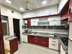Kitchen in 3 BHK Apartment at Bramhacorp F Residences, Kalyani Nagar – for Rent