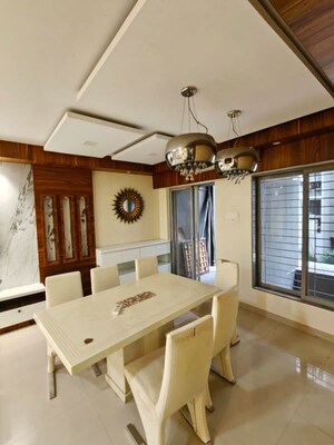 Team Area in 3 BHK Apartment at Bramhacorp F Residences, Kalyani Nagar – for Rent