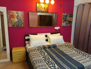Bedroom in 2 BHK Apartment at Blase View CHS, Jogeshwari West – for Rent