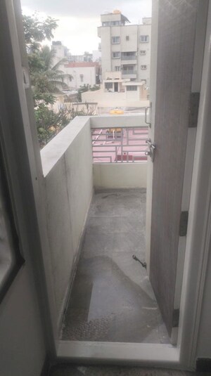 Balcony in 3 BHK Apartment at Shanthi Nagar – for Rent