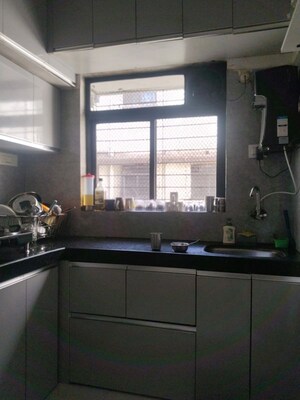 Kitchen in 3 BHK Apartment at Shelter Complex, Kharghar – for Sale