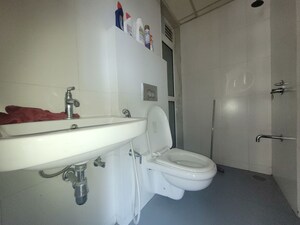 Bathroom in 1.5 BHK Apartment at Godrej Emerald, Ghodbunder Road – for Rent