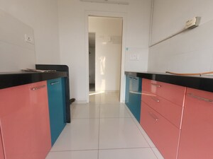 Kitchen in 1.5 BHK Apartment at Godrej Emerald, Ghodbunder Road – for Rent