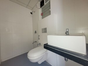 Bathroom in 1.5 BHK Apartment at Godrej Emerald, Ghodbunder Road – for Rent