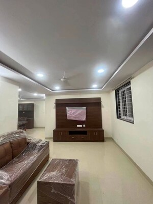 Living Room in 3 BHK Apartment at Golden Tulip Kondapur, Kondapur – for Rent