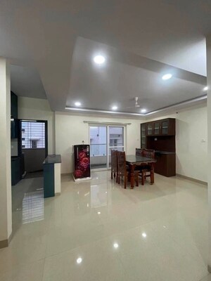 Living Room in 3 BHK Apartment at Golden Tulip Kondapur, Kondapur – for Rent