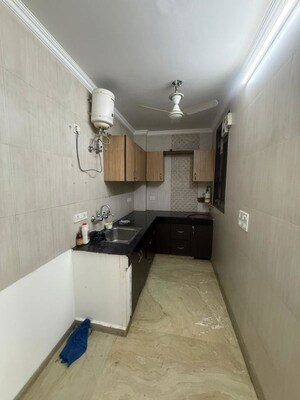 Kitchen in 2 BHK Builder Floor at Kalkaji – for Rent