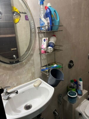 Bathroom in 2 BHK Apartment at Shree Balaji  Om Harmony, Kharghar – for Sale