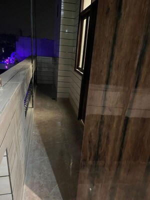 Balcony in 2 BHK Apartment at Raheja Navin Minar, Patel Nagar – for Rent