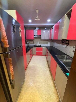 Kitchen in 2 BHK Builder Floor at Kalkaji – for Rent