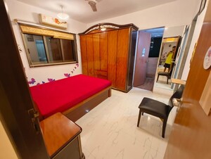Bedroom in 2 BHK Apartment at Lokhandwala Harmony, Worli – for Rent