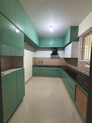Kitchen in 3 BHK Builder Floor at Hsr Layout – for Rent