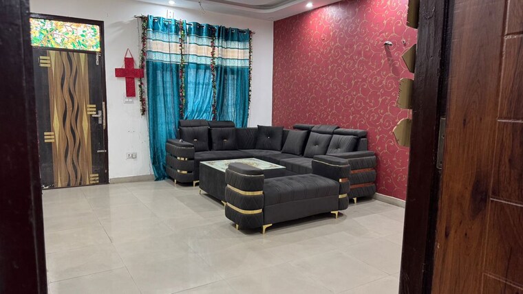 Living Room, ambala highway 2 Bedroom 900 Sq.Ft. Builder Floor In Ambala Highway Zirakpur 10390092