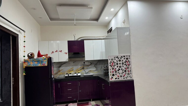 Kitchen, ambala highway 2 Bedroom 900 Sq.Ft. Builder Floor In Ambala Highway Zirakpur 10390092