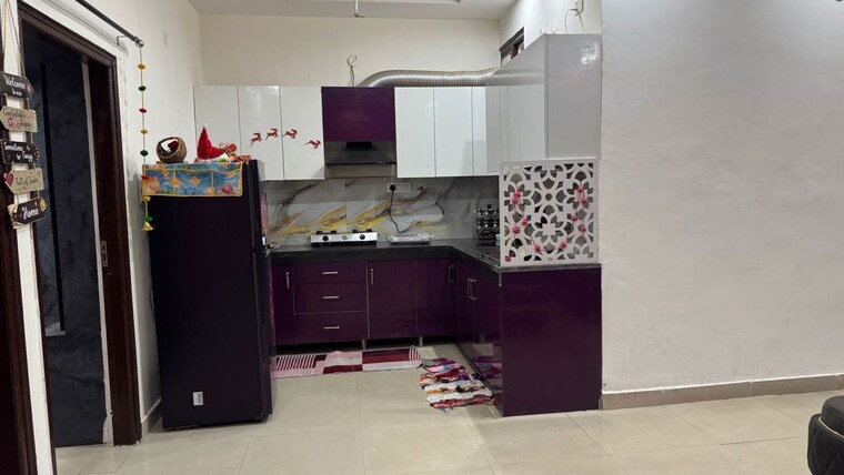 Kitchen, ambala highway 2 Bedroom 900 Sq.Ft. Builder Floor In Ambala Highway Zirakpur 10390092