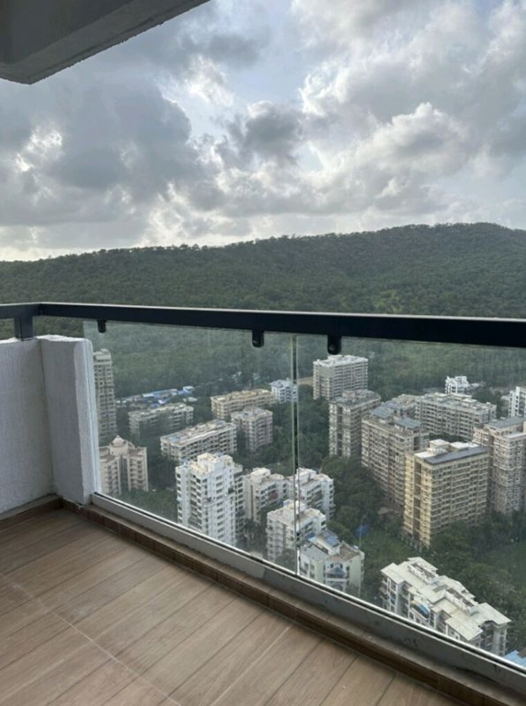 Balcony, dhamji-shamji-mahavir-spring-tulip-phase-1 2 Bedroom 1200 Sq.Ft. Apartment In Pokhran Road No Two Thane 10560145