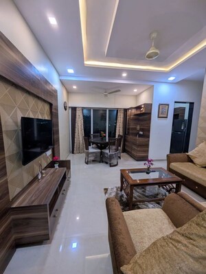 Hall in 2 BHK Apartment at Rustomjee Urbania Acura, Thane West – for Rent