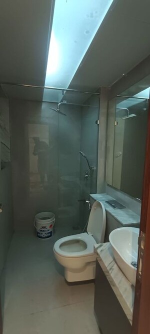Bathroom in 3 BHK Apartment at LnT Elixir Reserve, Powai – for Rent