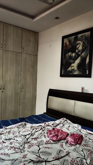 Bedroom in 3 BHK Apartment at Amrapali Hanging Gardens, Sector 107 – for Rent