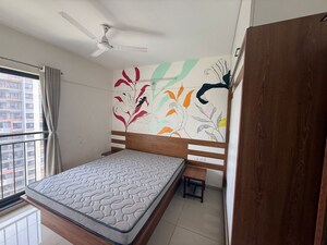 Bedroom in 2 BHK Apartment at Shapoorji Pallonji Joyville Hinjewadi, Hinjewadi – for Rent