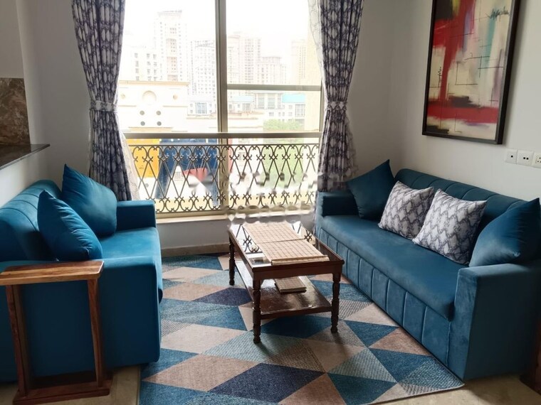 Living Room, hiranandani-the-walk-ventana-a-b 2 Bedroom 800 Sq.Ft. Apartment In Ghodbunder Road Thane 10560228