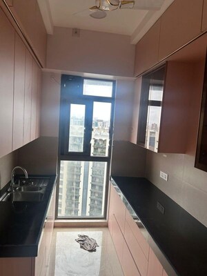 Kitchen in 3 BHK Apartment at Adani Ten BKC, Bandra East – for Rent