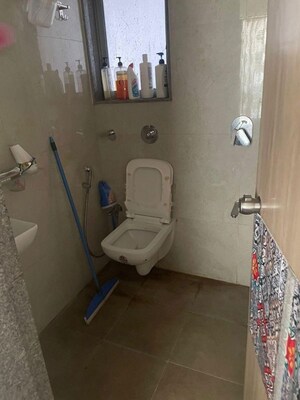 Bathroom in 2 BHK Apartment at Marathon Monte South, Byculla West – for Rent