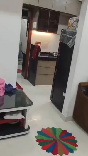 Hall in 1 BHK Apartment at BG Shirke Monte Verita West Tower, Borivali East – for Rent