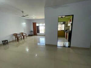 Living Room in 3 BHK Apartment at Meridian Apartment, Nerul Sector 6 – for Rent