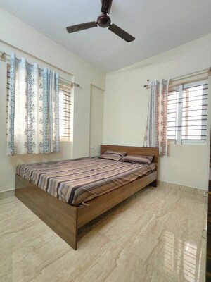 Bedroom in 2 BHK Builder Floor at Hsr Layout – for Rent