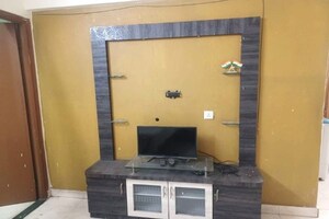 Living Room in 1 BHK Apartment at Tukaram Nagar – for Rent