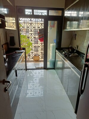 Kitchen in 2 BHK Apartment at Kalpataru Paramount, Kapur Bawdi – for Rent