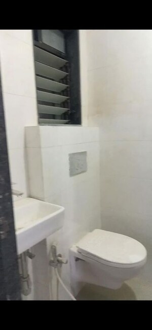 Bathroom in 1 BHK Apartment at Roswalt Ray, Dahisar East – for Rent