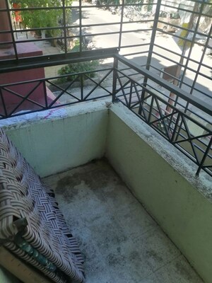 Balcony in 2 BHK Apartment at Bhusari Colony – for Rent