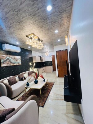 Living Room in 1 BHK Apartment at Green Residency, Kharar Mohali Road – for Sale