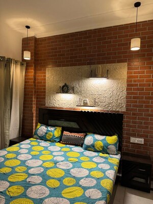 Bedroom in 1 BHK Builder Floor at Lajpat Nagar – for Rent