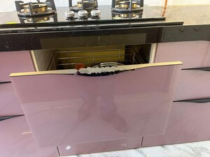 Kitchen in 2 BHK Apartment at Colorplus Raymond Realty Phase I, Pokhran Road No Two – for Rent