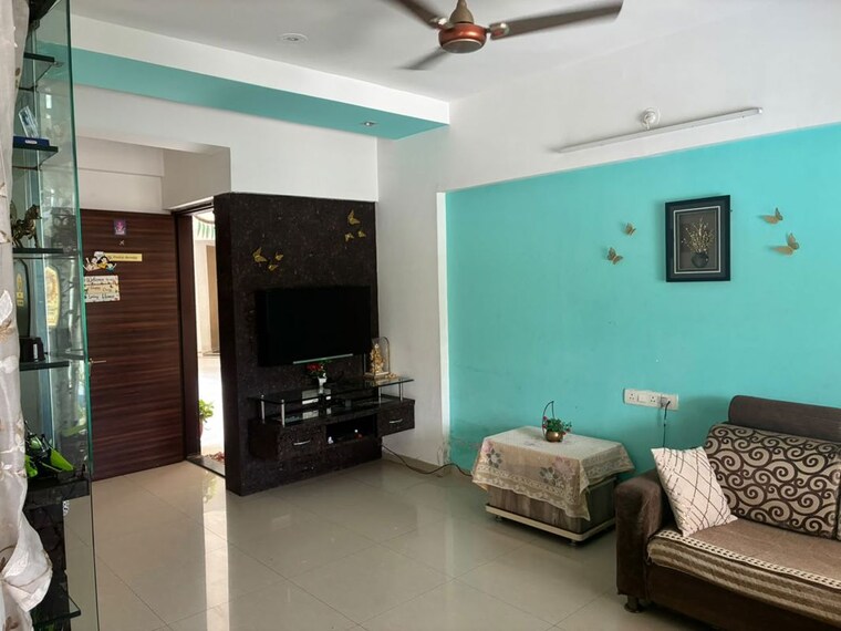 Living Room, vishwa-vinayak-florencia-apartment 2 Bedroom 850 Sq.Ft. Apartment In Wakad Pune 10560406