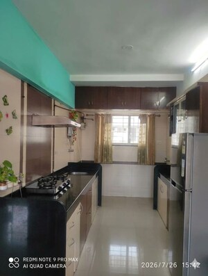 Kitchen in 2 BHK Apartment at Vishwa Vinayak Florencia Apartment, Wakad – for Rent