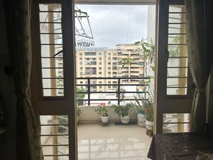 Balcony in 2 BHK Apartment at Vishwa Vinayak Florencia Apartment, Wakad – for Rent